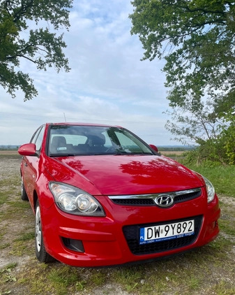 Hyundai I30 cena 14300 przebieg: 168700, rok produkcji 2009 z Wrocław małe 79